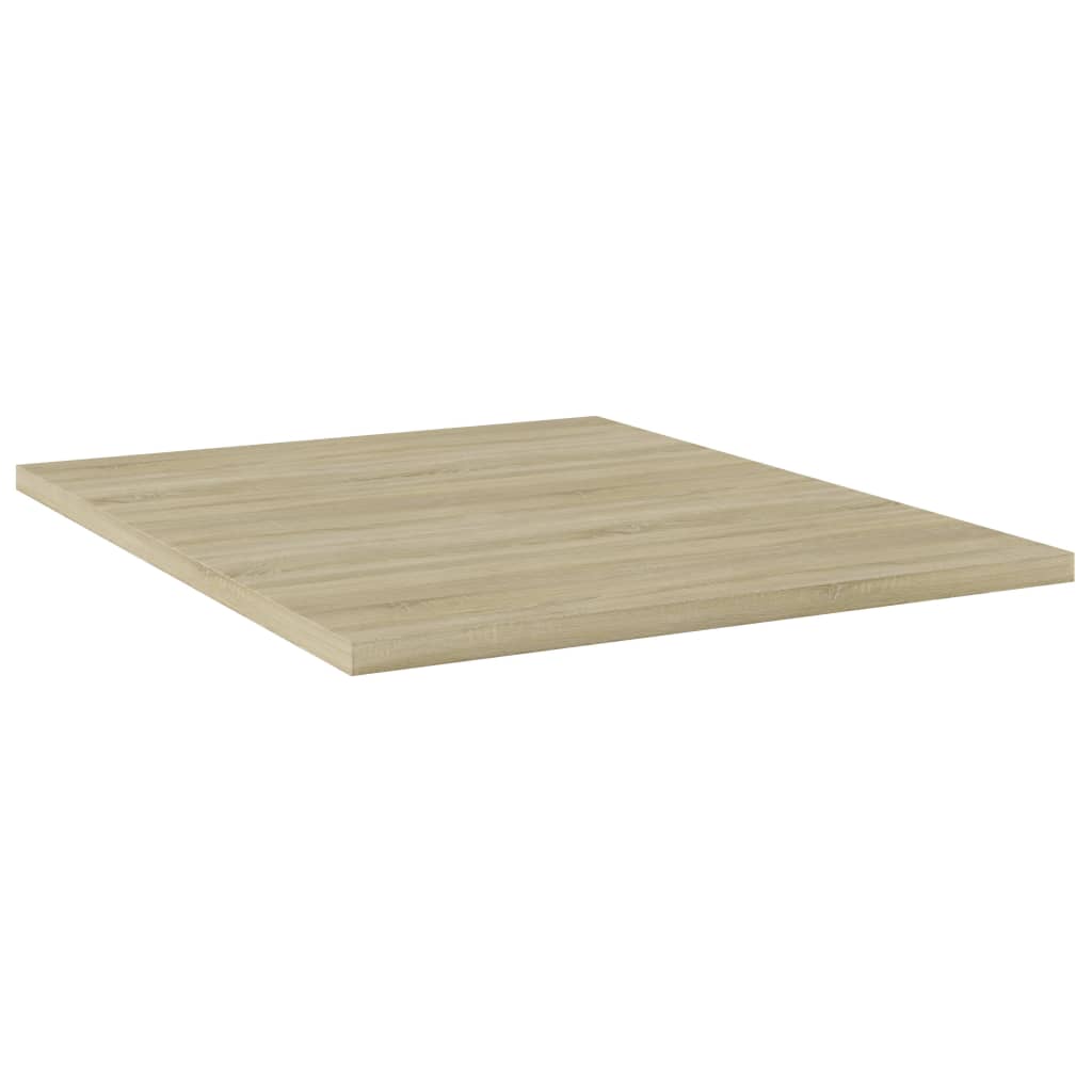 Police za knjige 8 kom boja hrasta sonome 40x50x1,5 cm iverica