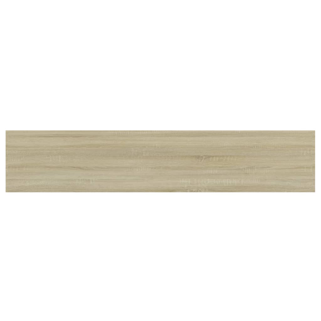 Police za knjige 4 kom boja hrasta sonome 100x20x1,5 cm iverica
