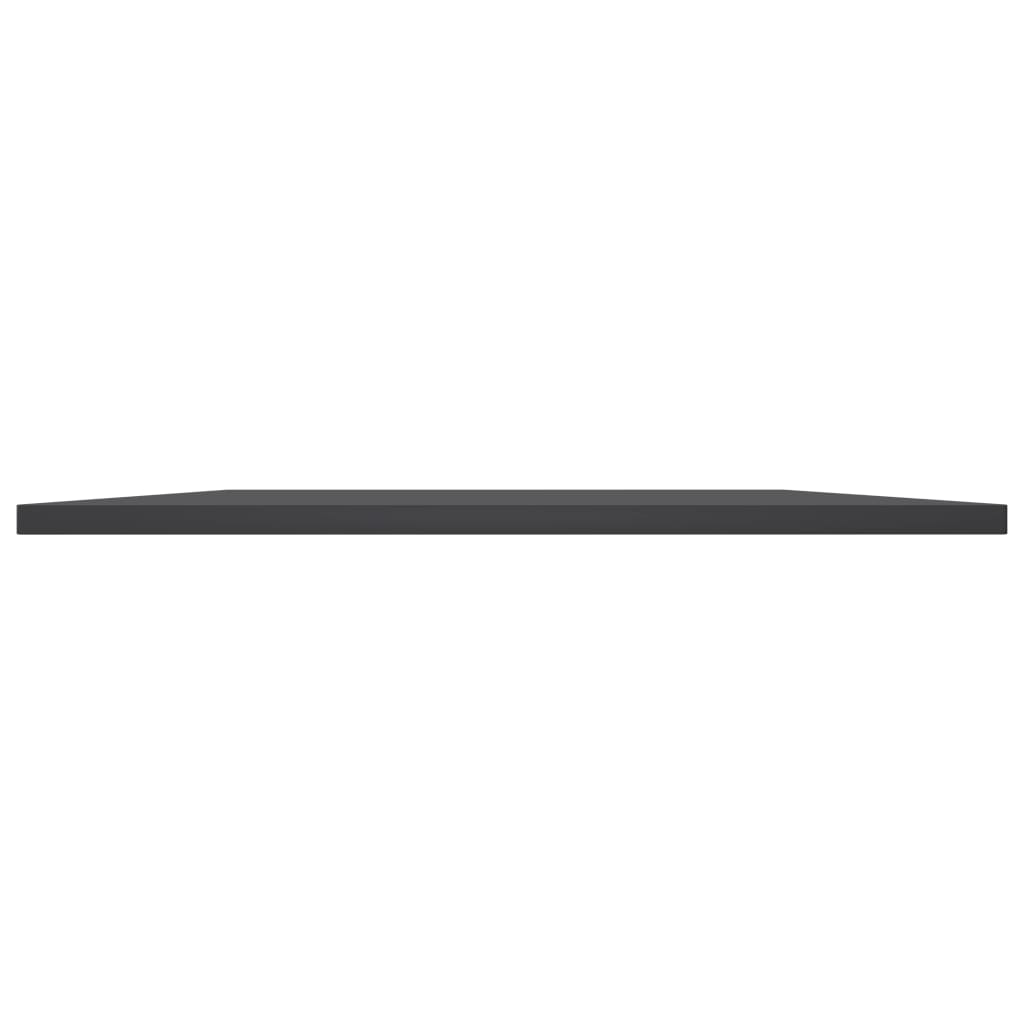 Police za knjige 4 kom sive 100 x 50 x 1,5 cm od iverice