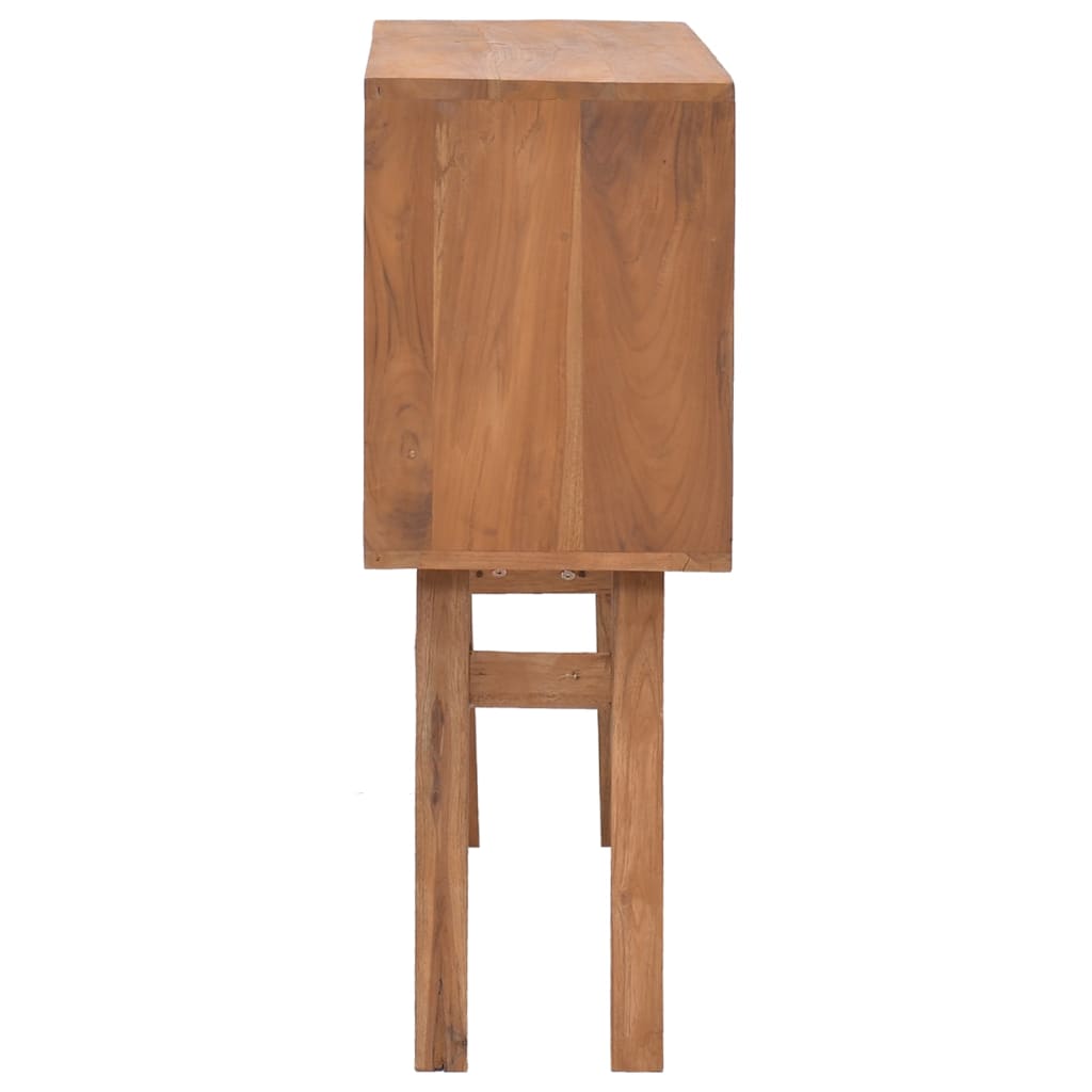 Konzolni stol 80 x 30 x 80 cm od masivne tikovine