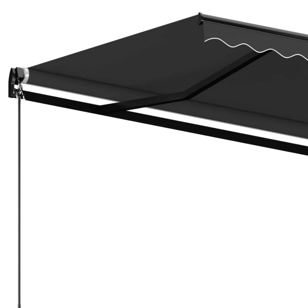 Tenda na ručno uvlačenje 500 x 350 cm antracit