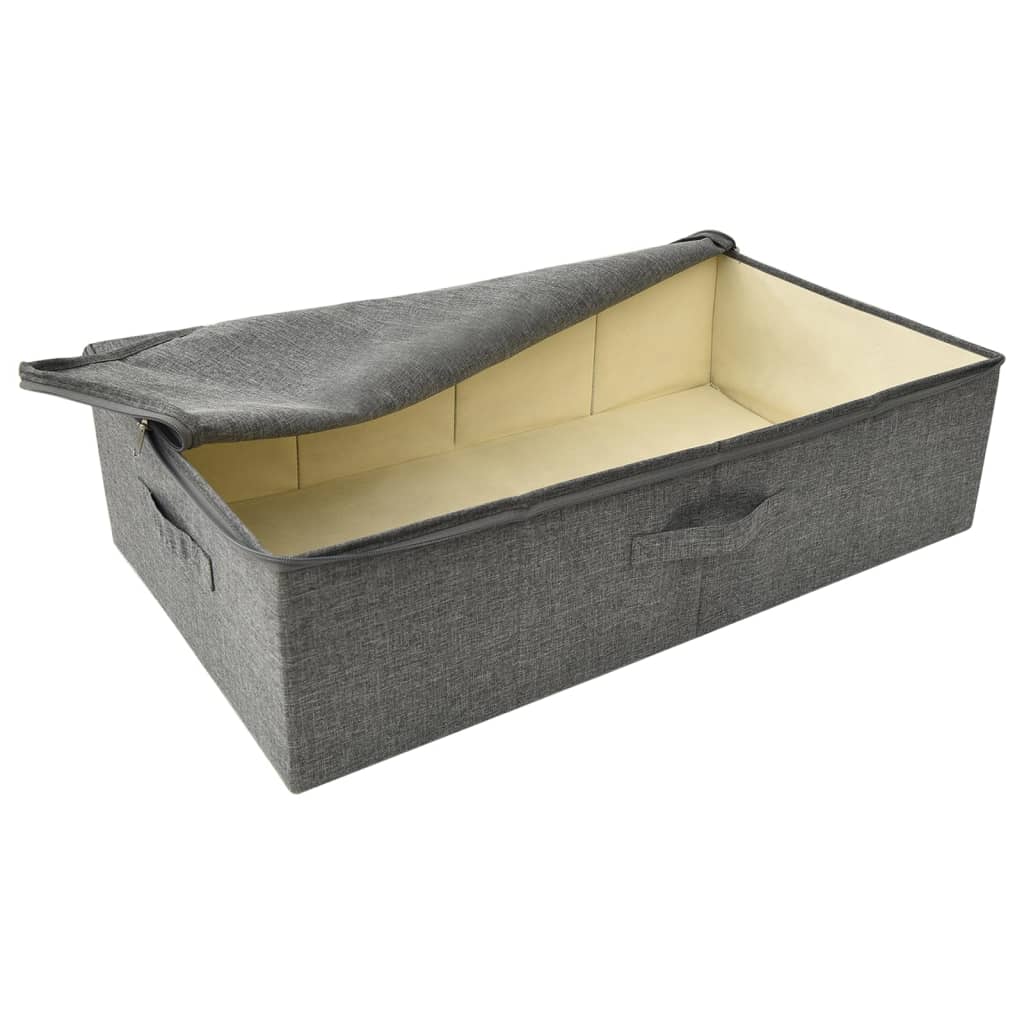 Kutije za pohranu 2 kom od tkanine 70 x 40 x 18 cm antracit