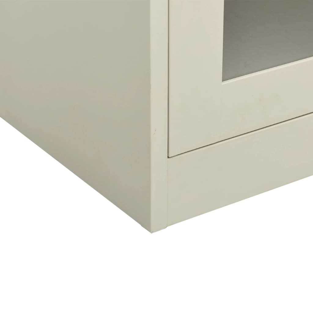 Uredski ormarić svjetlosivi 90 x 40 x 105 cm čelični