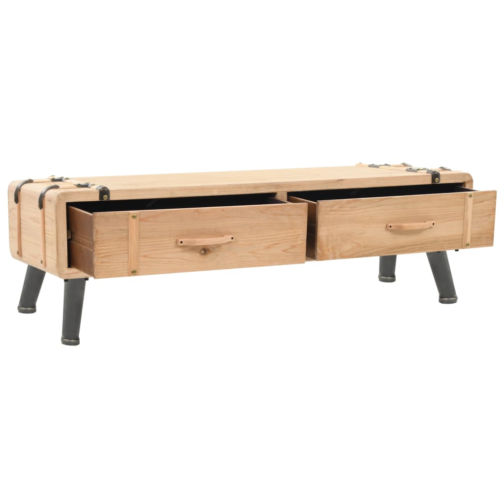 TV ormarić 110 x 33 x 35 cm od masivne jelovine