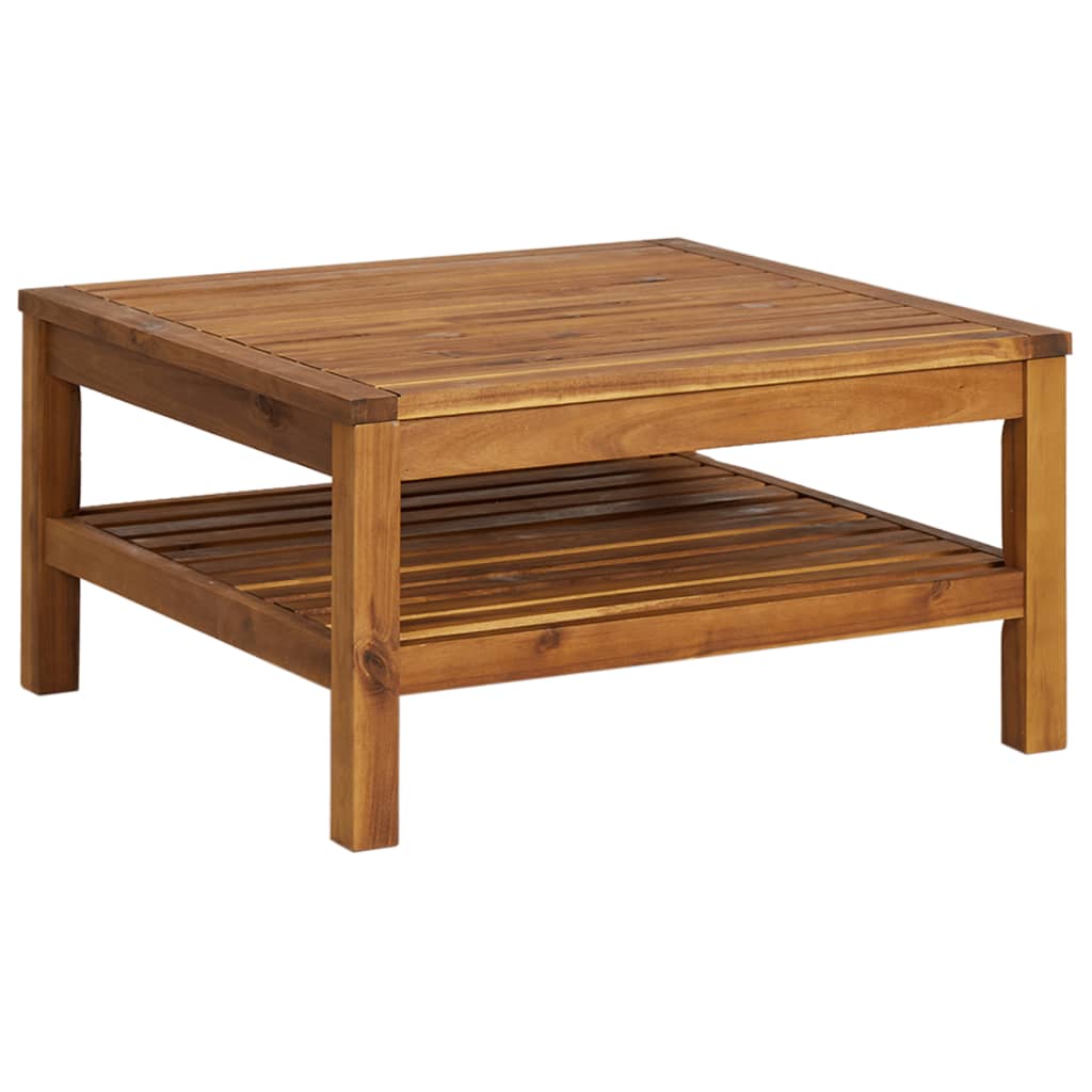 10-dijelna vrtna garnitura od masivnog drva bagrema s jastucima