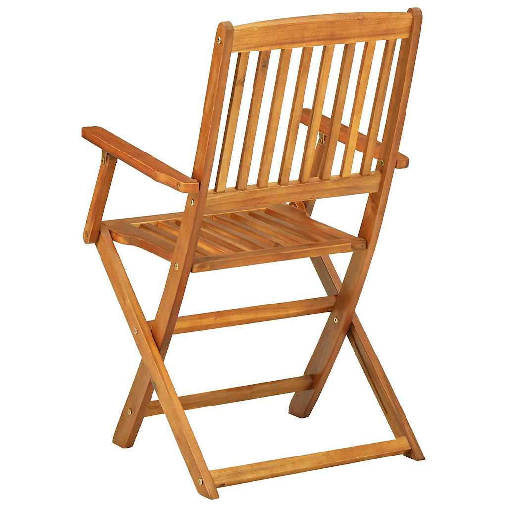 11-dijelni vrtni blagovaonski set 220x90x75 cm bagremovog drva
