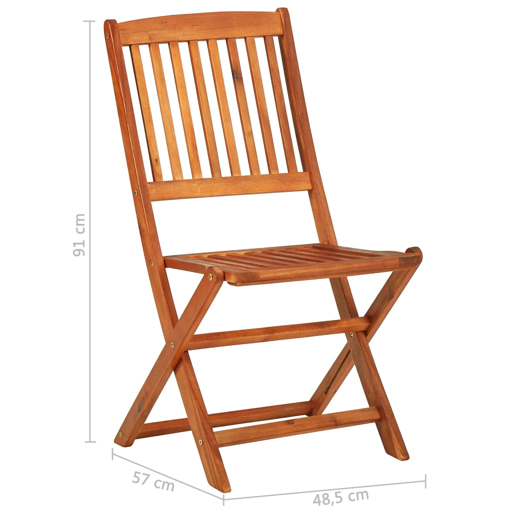 13-dijelni vrtni blagovaonski set 280x90x75 cm bagremovog drva
