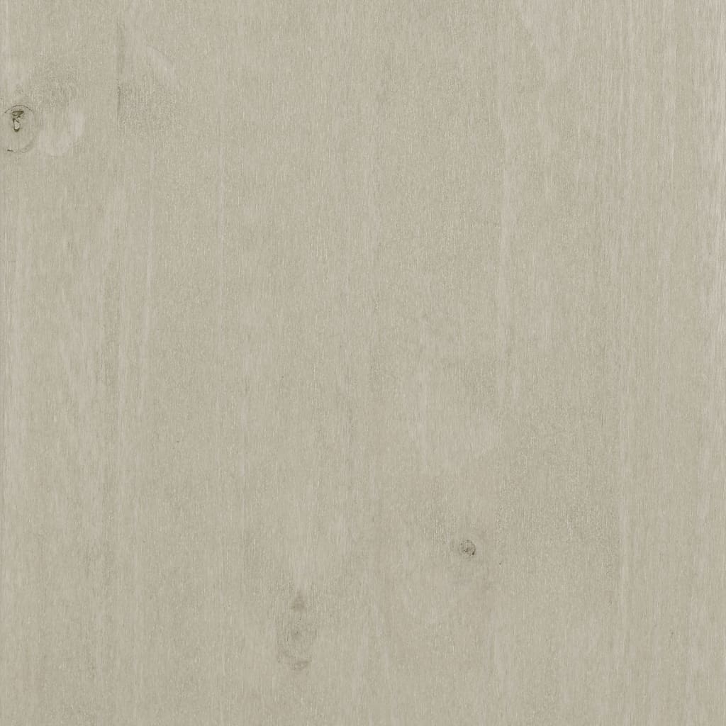 Komoda HAMAR bijela 113 x 40 x 80 cm od masivne borovine