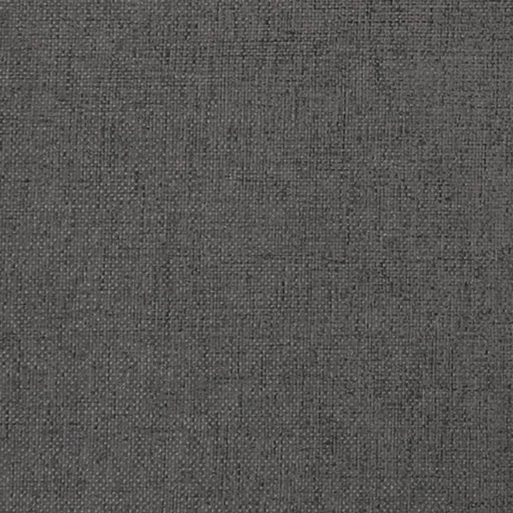 Tabure tamnosivi 45 x 29,5 x 35 cm od tkanine