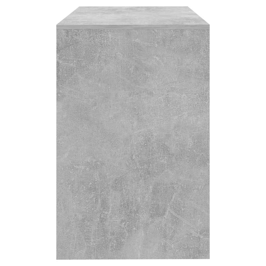 Radni stol boja betona 101 x 50 x 76,5 cm od konstruiranog drva