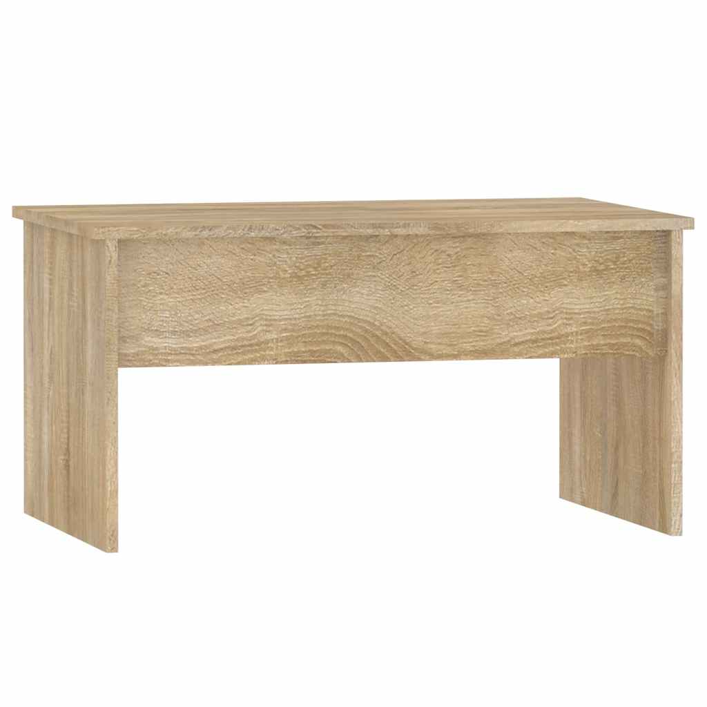 Stolić za kavu boja hrasta 80x50,5x41,5 cm konstruirano drvo