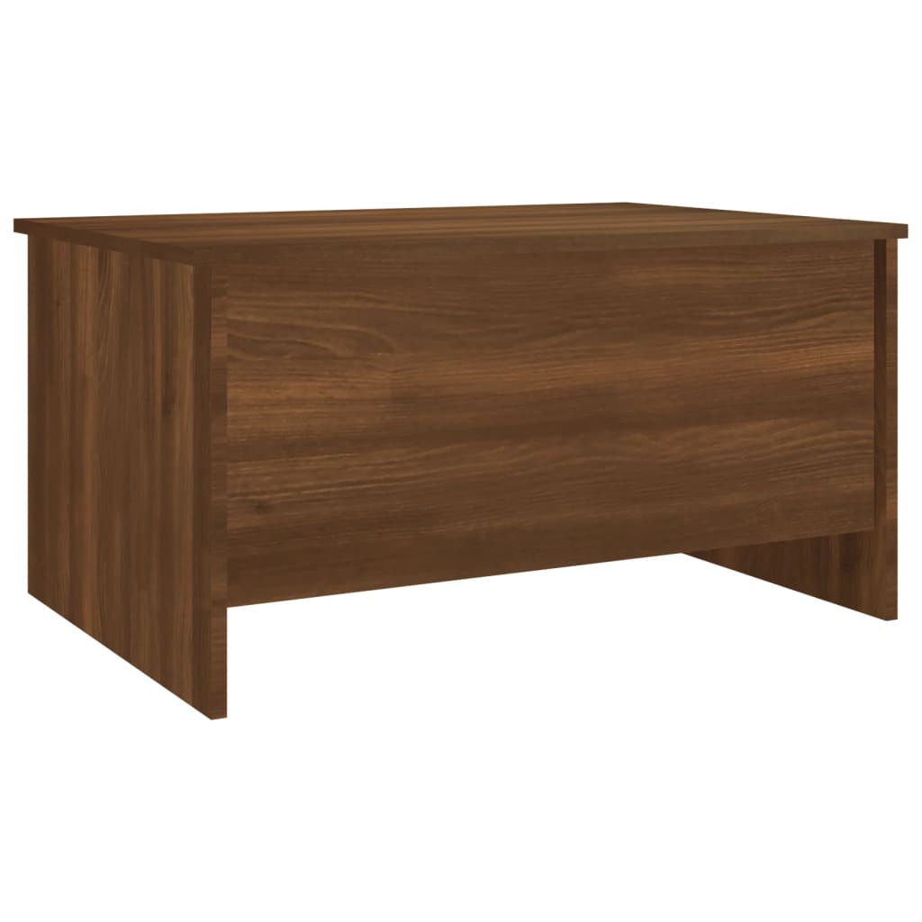 Stolić za kavu smeđi hrast 80x55,5x41,5 cm konstruirano drvo