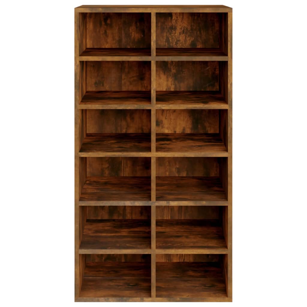 Stalak za cipele boja hrasta 54x34x100,5 cm konstruirano drvo