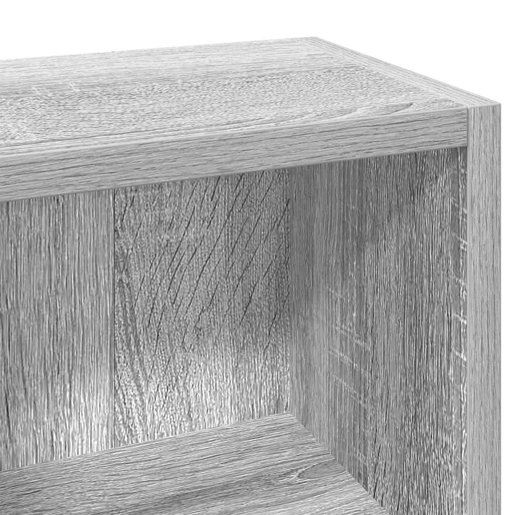 Ormarići za CD-ove 2 kom boja hrasta 21 x 16 x 93,5 cm drveni