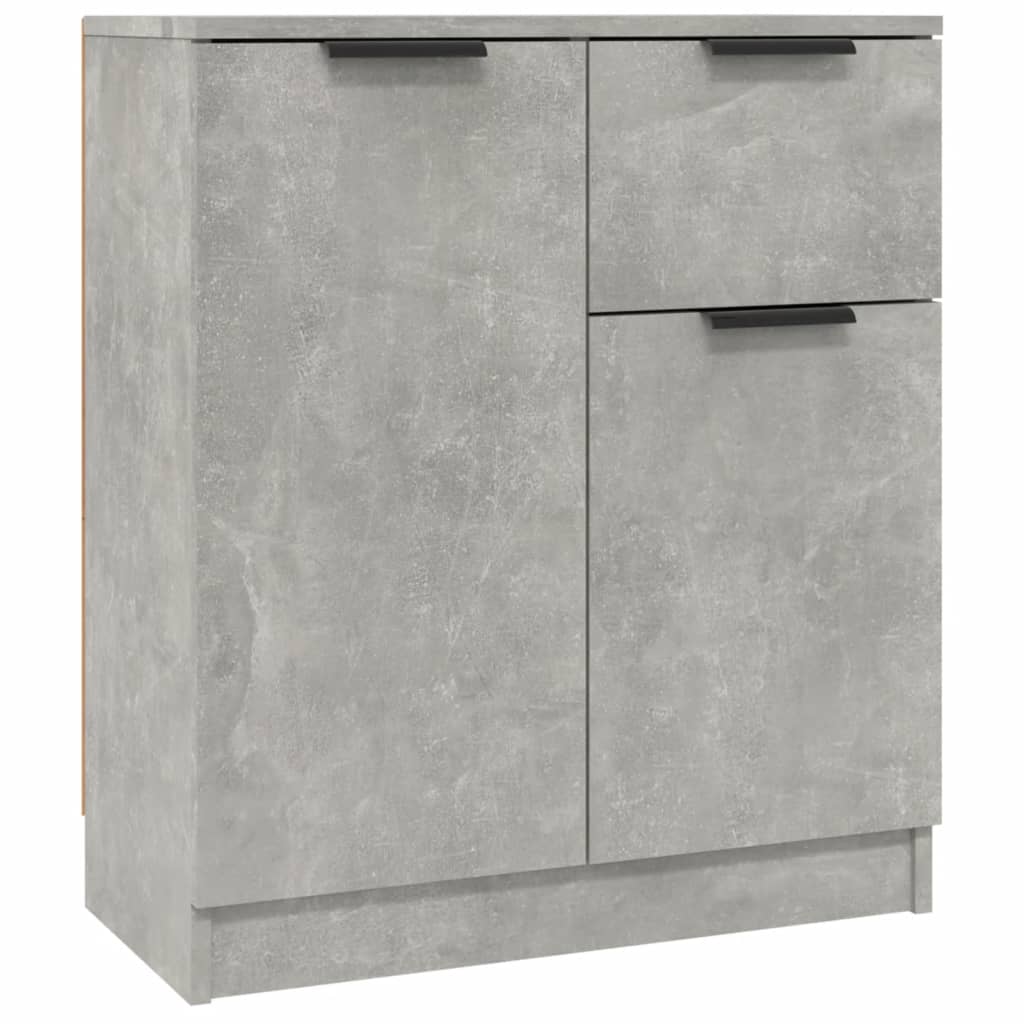 Komoda siva boja betona 60x30x70 cm od konstruiranog drva