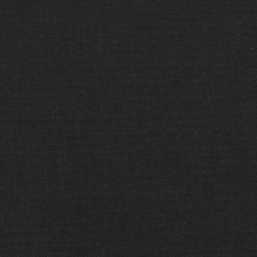 Klupa crna 100x35x41 cm od tkanine
