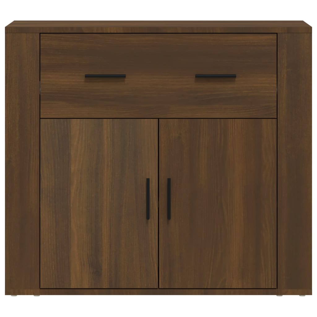 Komoda boja Smeđi hrasta 80x33x70 cm od konstruiranog drva