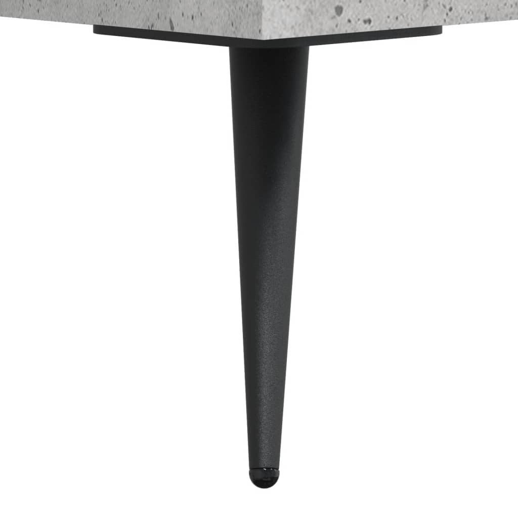 Stolić za kavu boja betona 102 x 50 x 40 cm konstruirano drvo