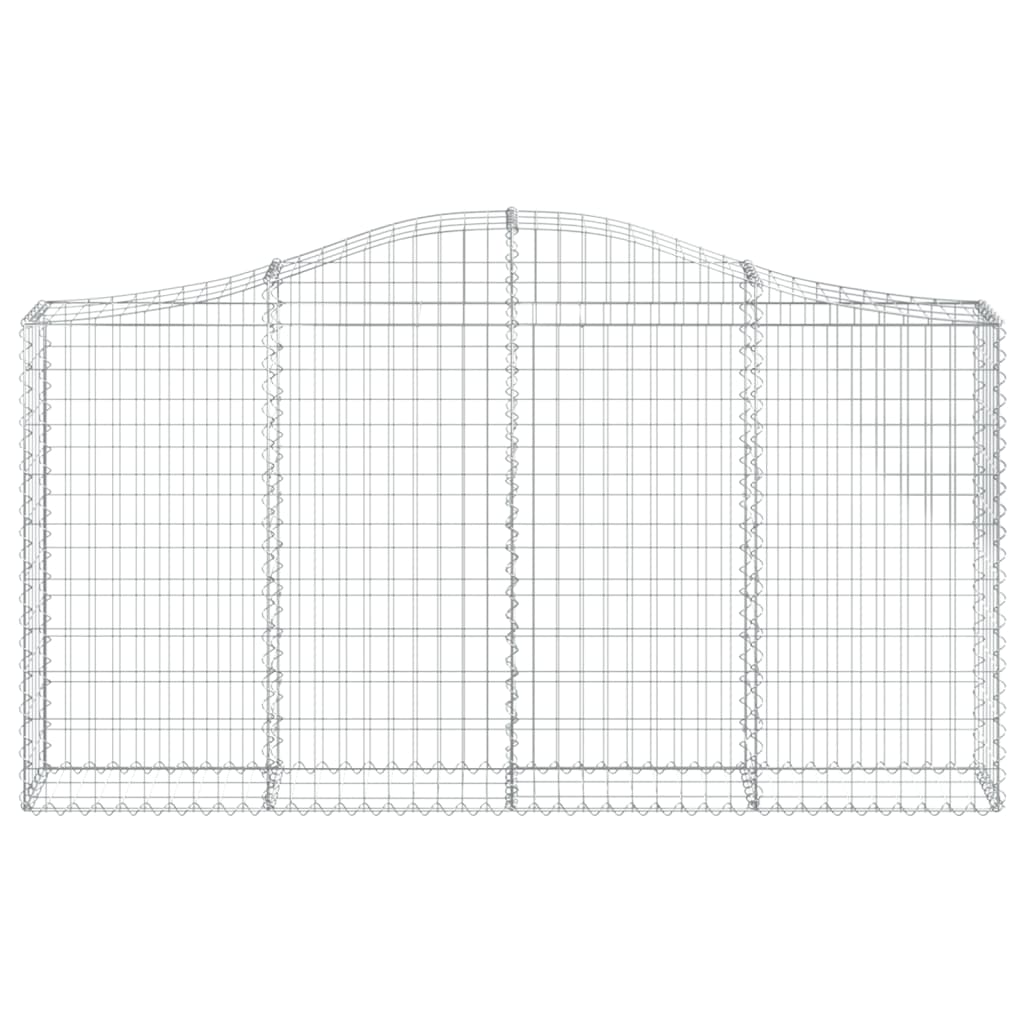 Lučne gabionske košare 20kom 200x30x100/120cm pocinčano željezo
