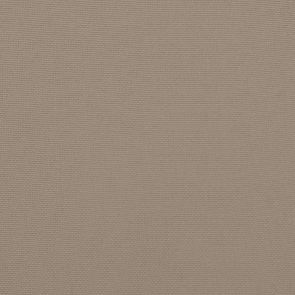 Jastuk za palete smeđesiva 50 x 40 x 12 cm od tkanine