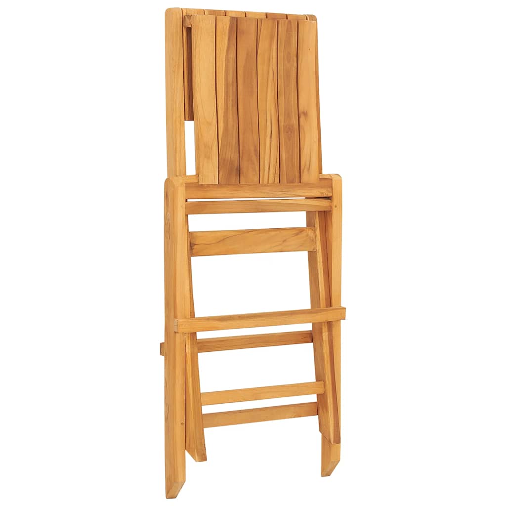 Sklopive vrtne stolice 6 kom 47x62x90 cm od masivne tikovine