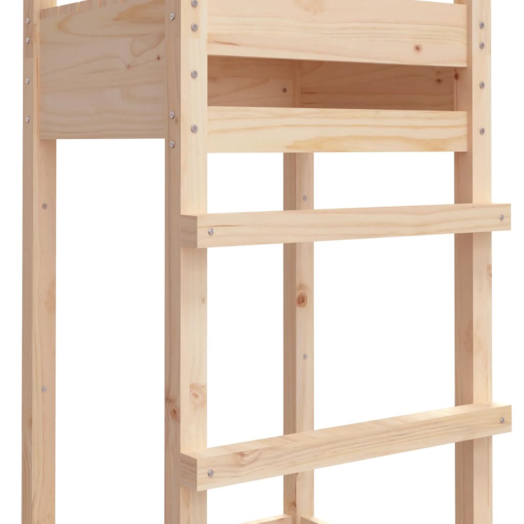 Toranj za igru 53 x 46,5 x 169 cm od masivne borovine