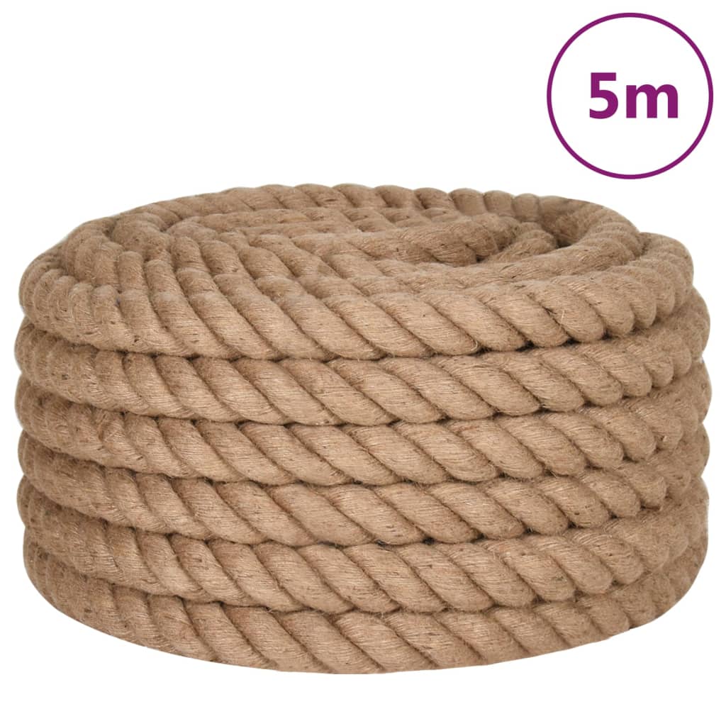 Uže od jute dužina 5 m debljina 50 mm