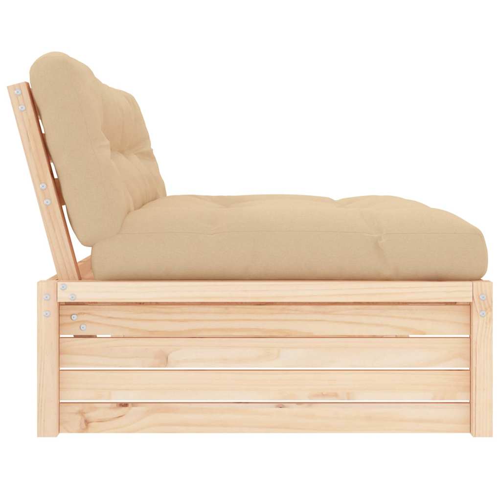 Srednja sofa 120x80 cm od masivne borovine