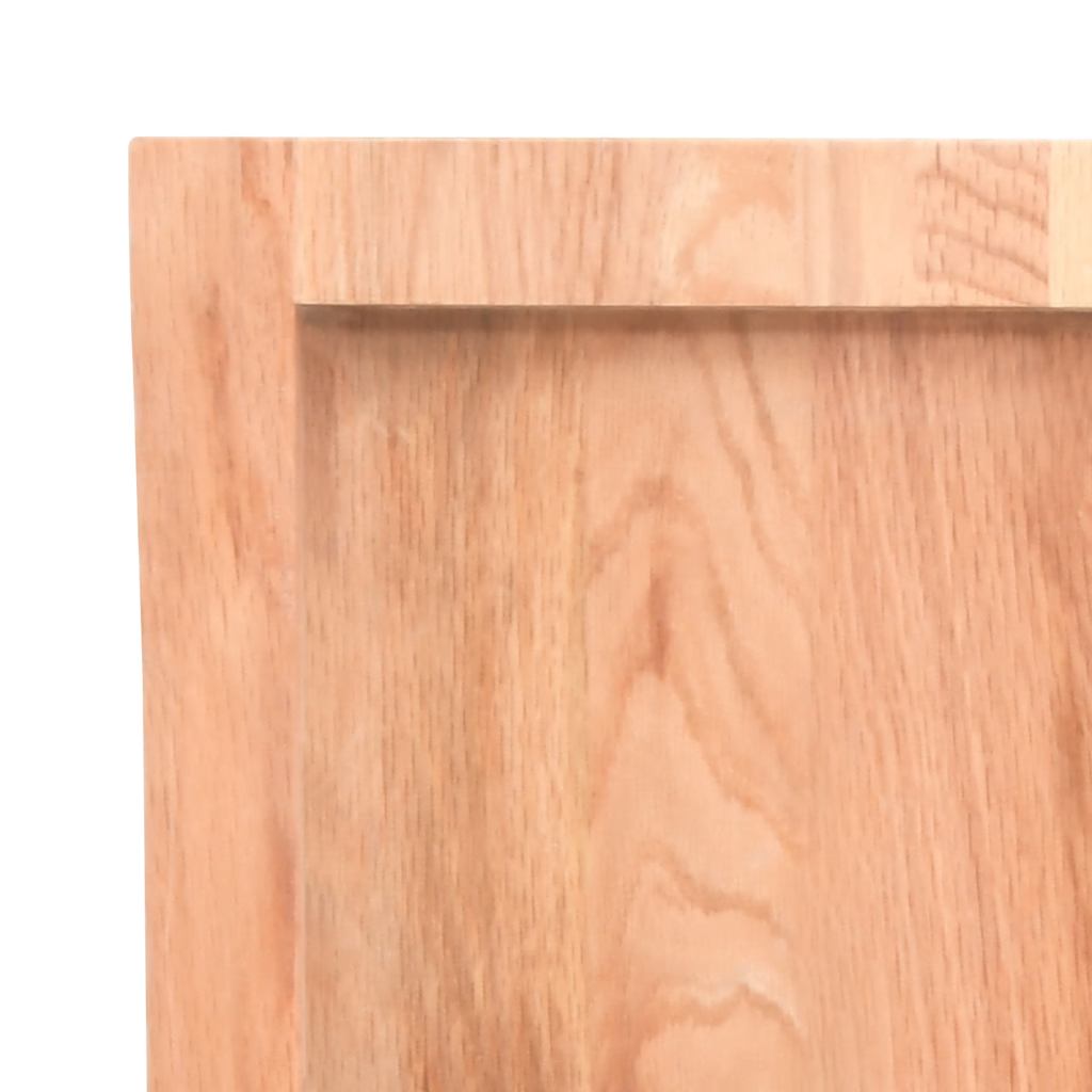 Stolna ploča svjetlosmeđa 160x40x(2-4) cm tretirana hrastovina