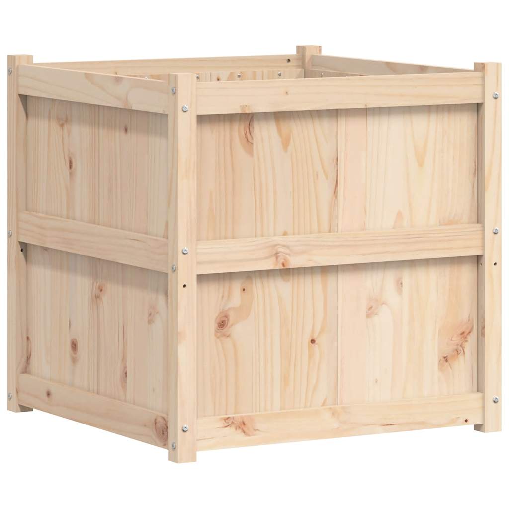 Vrtna sadilica 70 x 70 x 70 cm od masivne borovine