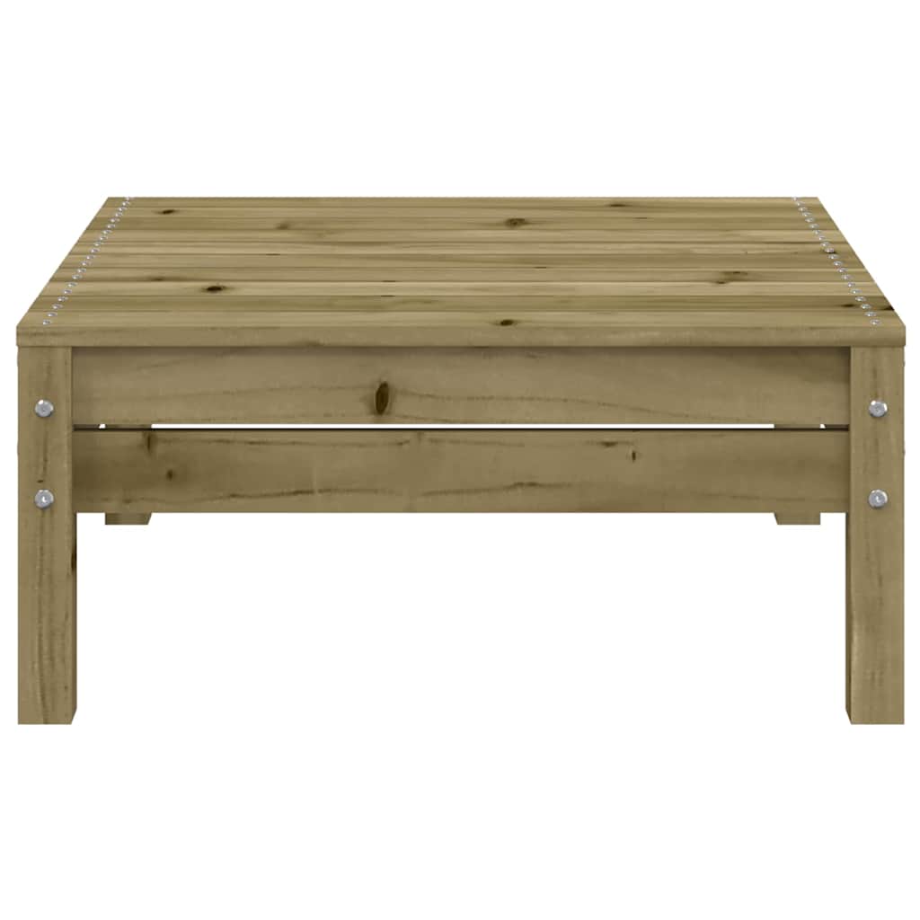 Vrtni dvosjed s tabureom od impregnirane borovine