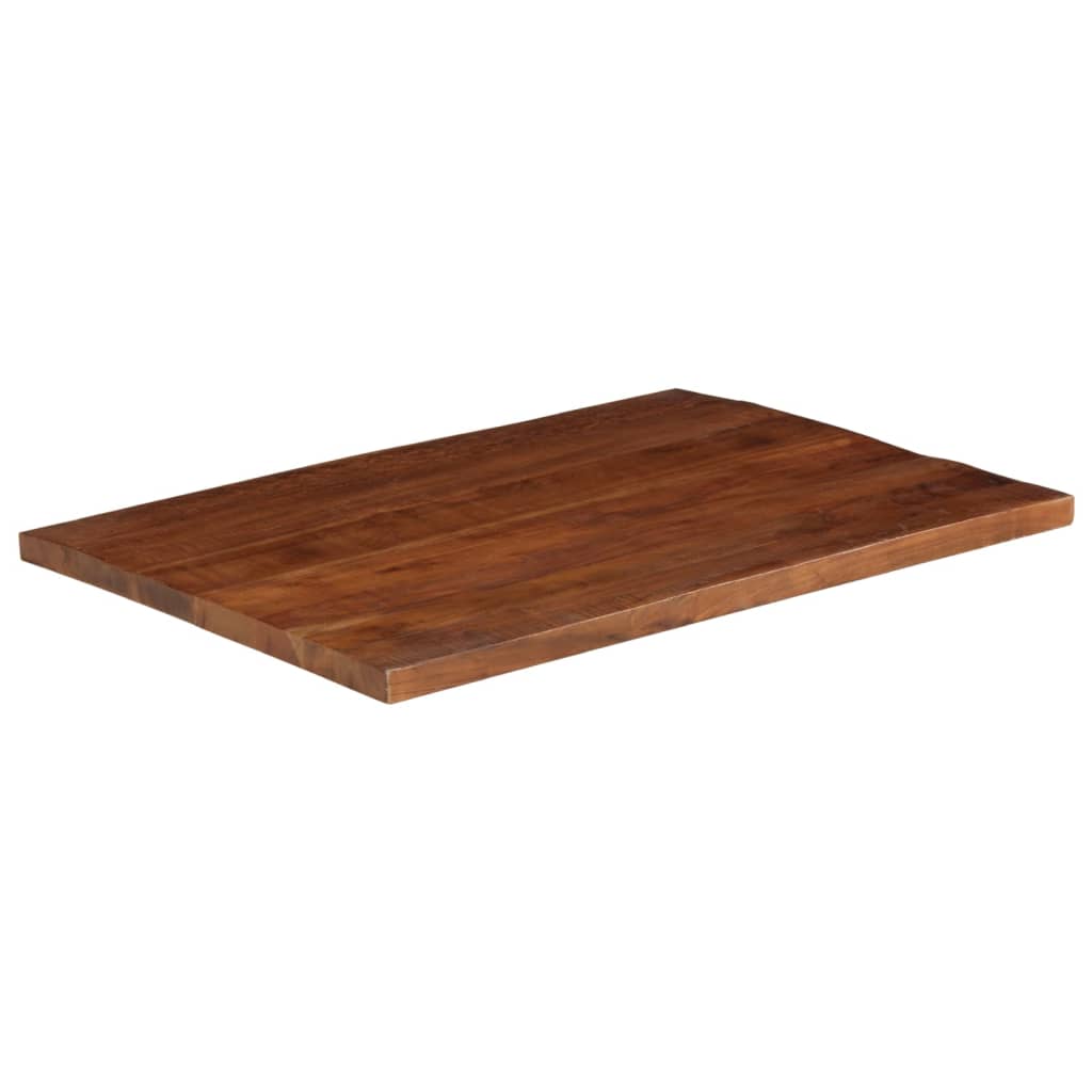 Stolna ploča 100x80x2,5 cm pravokutna masivno obnovljeno drvo
