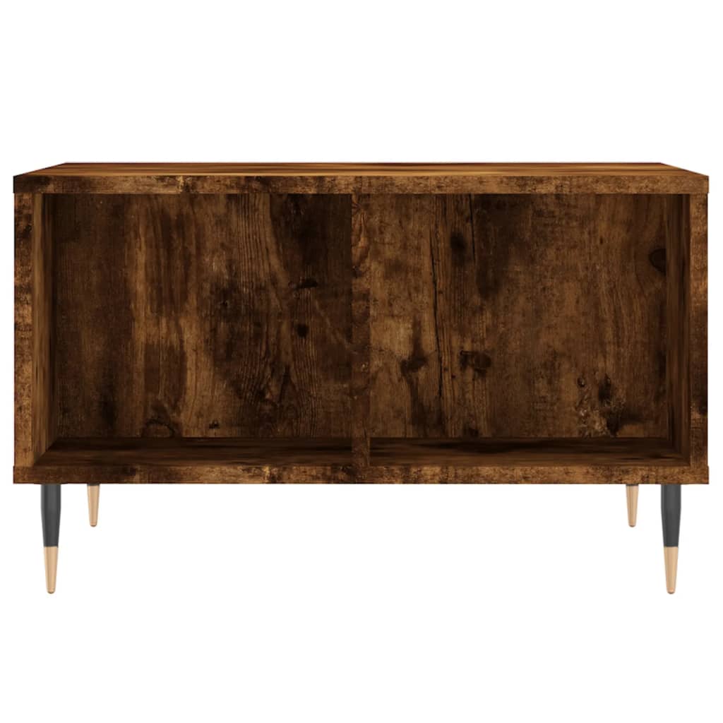 Stolić za kavu boja hrasta 60x50x36,5 cm konstruirano drvo