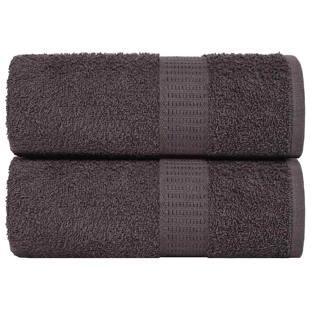 Ručnici za pranje FROGN 2 kom. Antracit 30x30 cm 360 g/m²