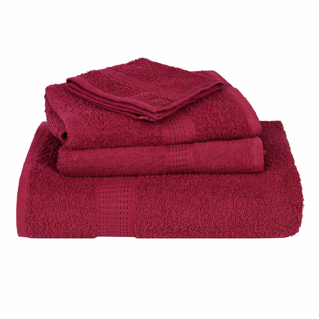 Ručnici za goste FROGN 2 kom. Bordo 30x50 cm 360 g/m²