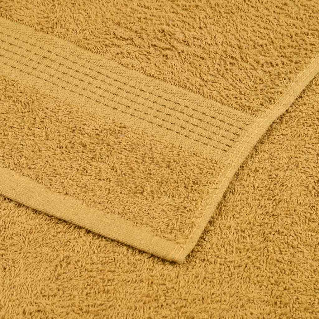 Ručnici za goste FROGN 4 kom. zlatne boje 30x50 cm 360 g/m²