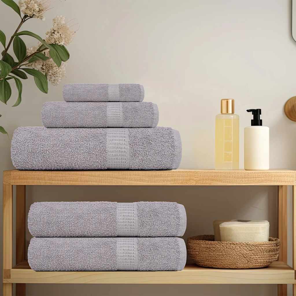 Ručnici za ruke FROGN 2 kom. sivi 50x100 cm 360 g/m²