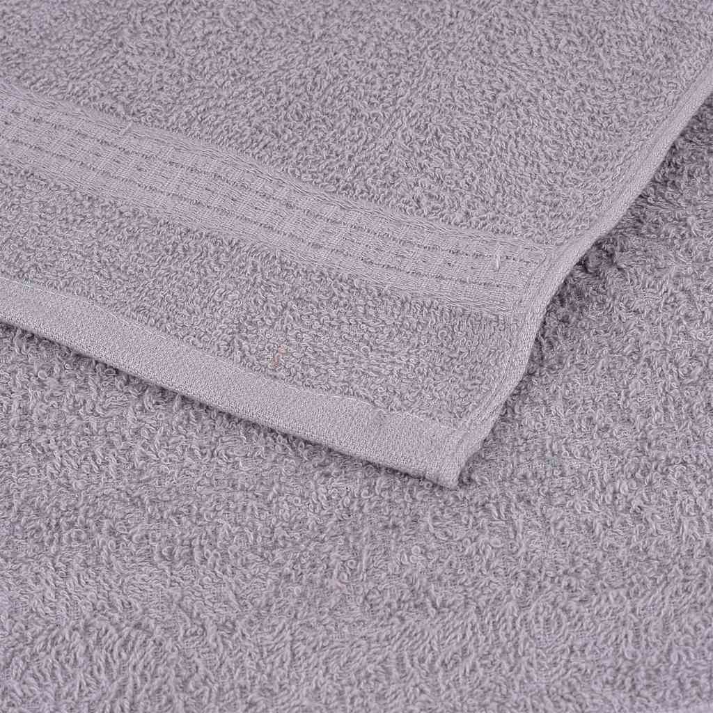 Ručnici za ruke FROGN 2 kom. sivi 50x100 cm 360 g/m²