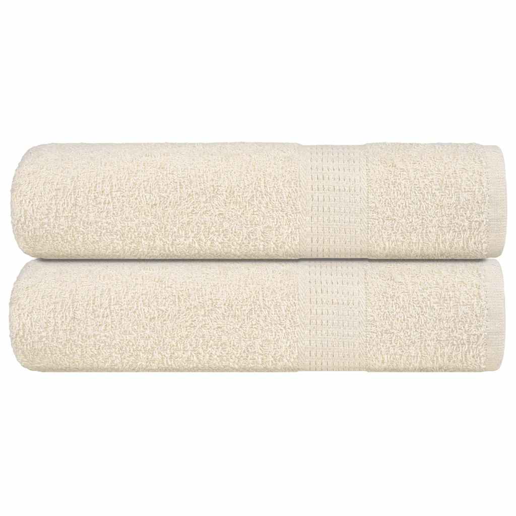 Ručnici za ruke FROGN 2 kom. Krem 50x100 cm 360 g/m²