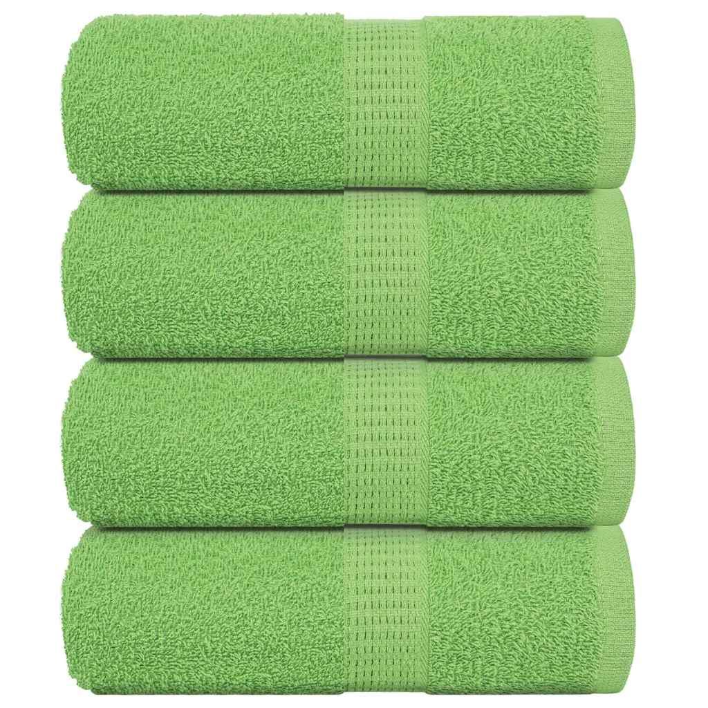 Ručnici za pranje FROGN 4 kom. jabukasto zelene 30x30 cm 360 g/m²