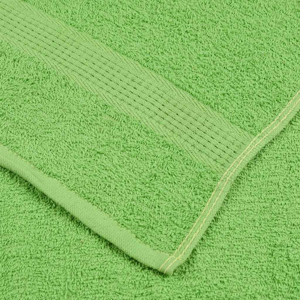 Ručnici za ruke FROGN 2 kom. Zelene boje jabuke 50x100 cm 360 g/m²