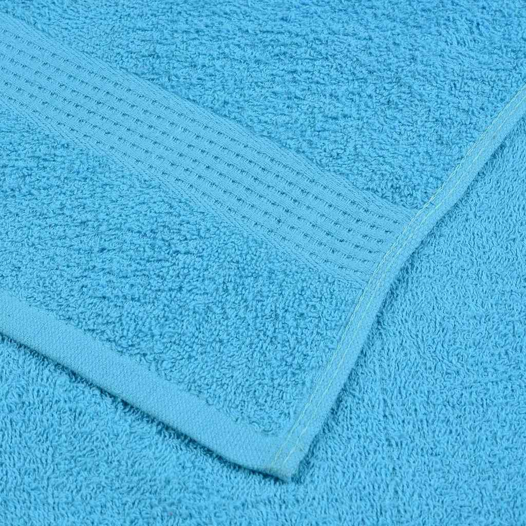 Set ručnika od 8 dijelova FROGN tirkizni 360 g/m²
