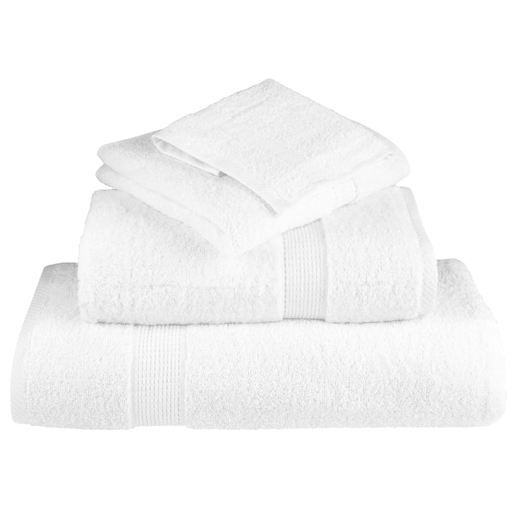 Premium ručnici za pranje SOLUND 2 kom. Bijeli 30x30 cm 600 g/m²