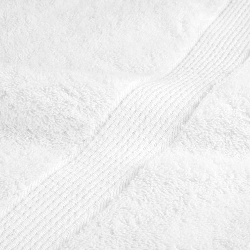 Premium ručnici za goste SOLUND 2 kom. Bijeli 30x50 cm 600 g/m²