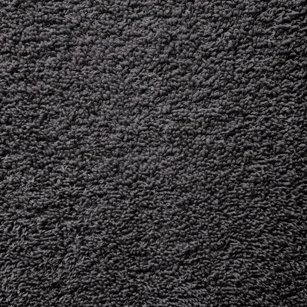 Premium ručnici za goste SOLUND 4 kom. antracit 30x50 cm 600 g/m²