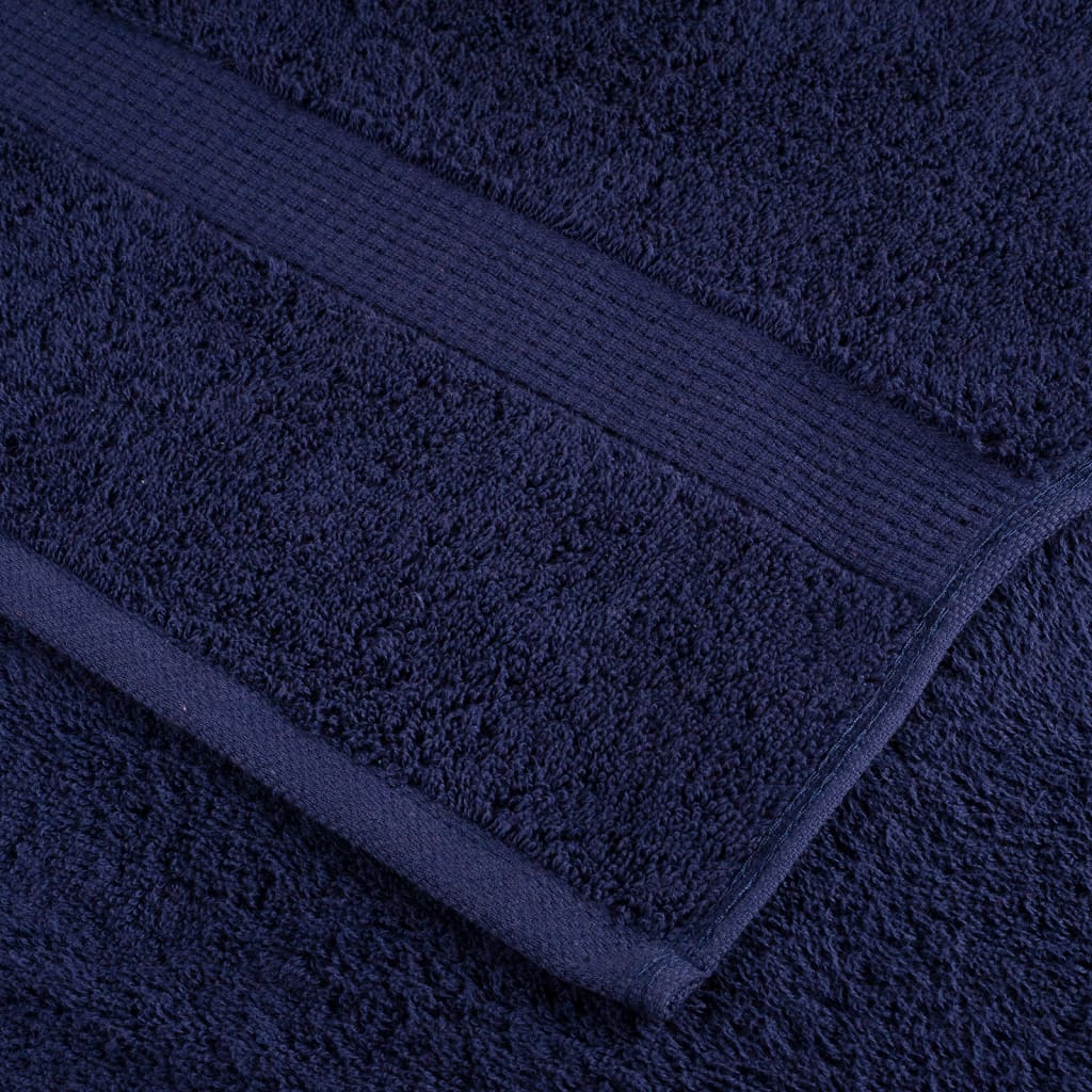 Premium ručnici za ruke SOLUND 4 kom. tamnoplavi 50x100 cm 600 g/m²