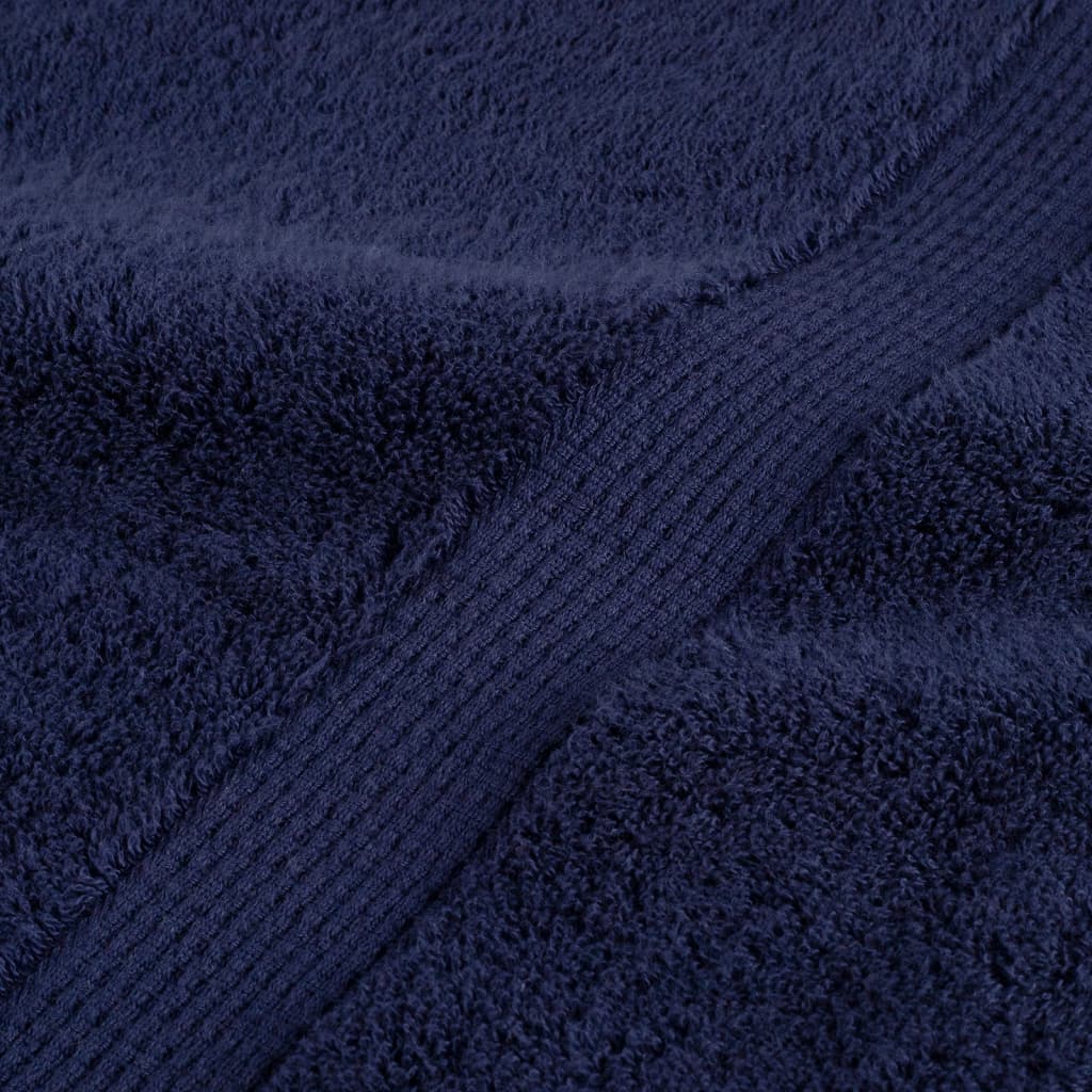 Premium ručnici za ruke SOLUND 4 kom. tamnoplavi 50x100 cm 600 g/m²