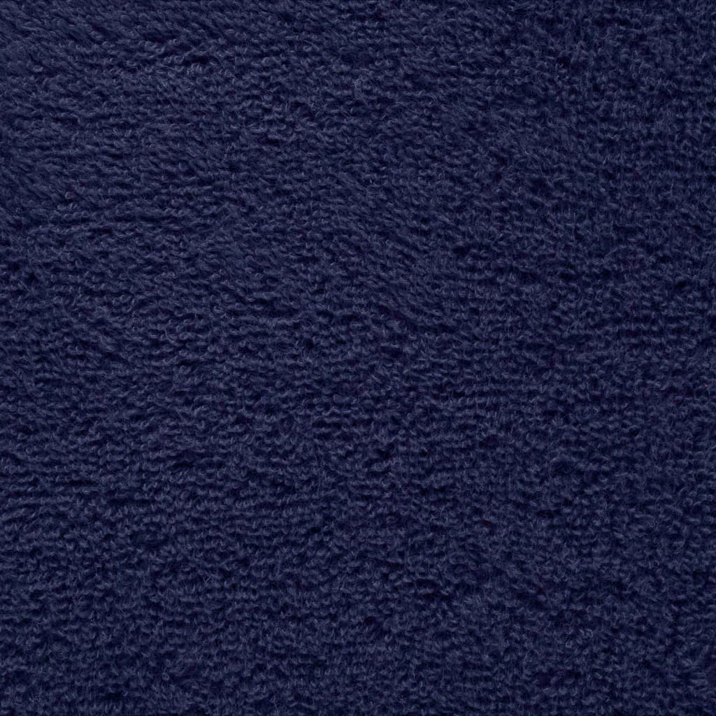Ručnici za kupanje SOLUND 4 kom modri 100 x 150 cm 600 gsm