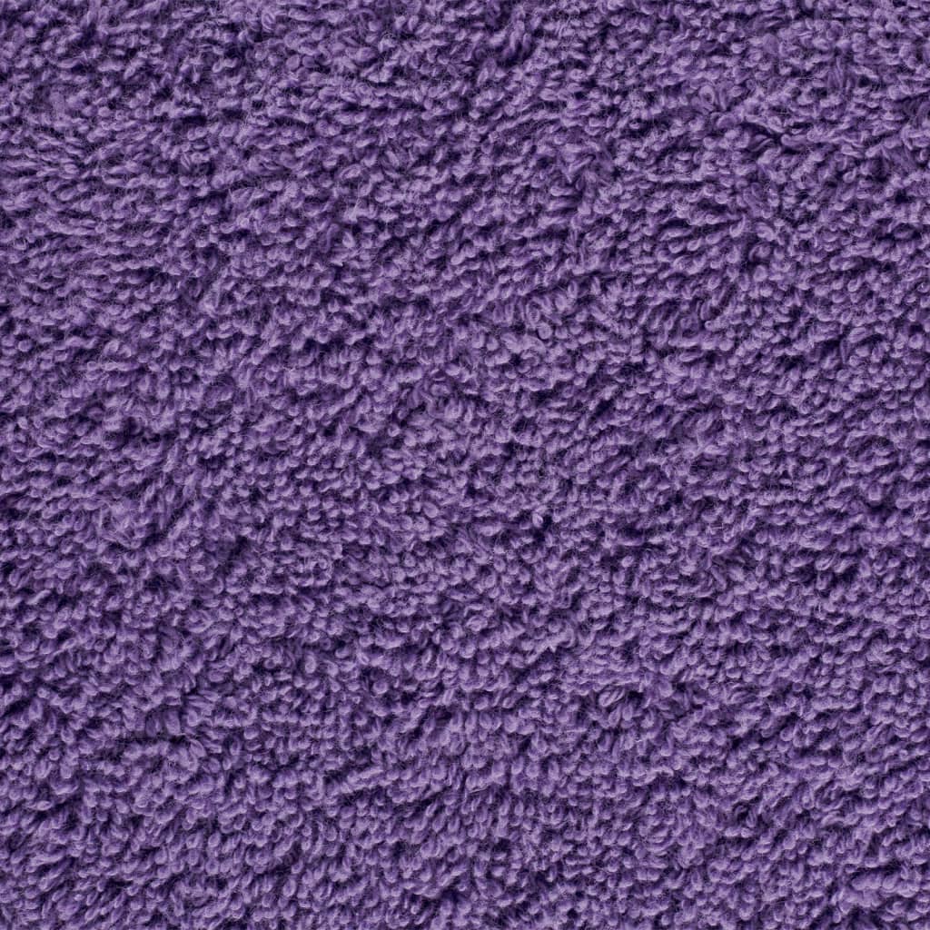 Premium ručnici za goste SOLUND 10 kom. ljubičasti 30x50 cm 600 g/m²