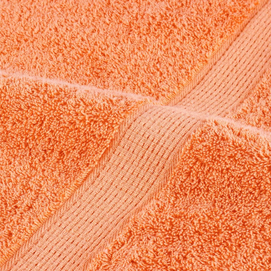 Premium ručnici za pranje SOLUND 2 kom. narančaste 30x30 cm 600 g/m²